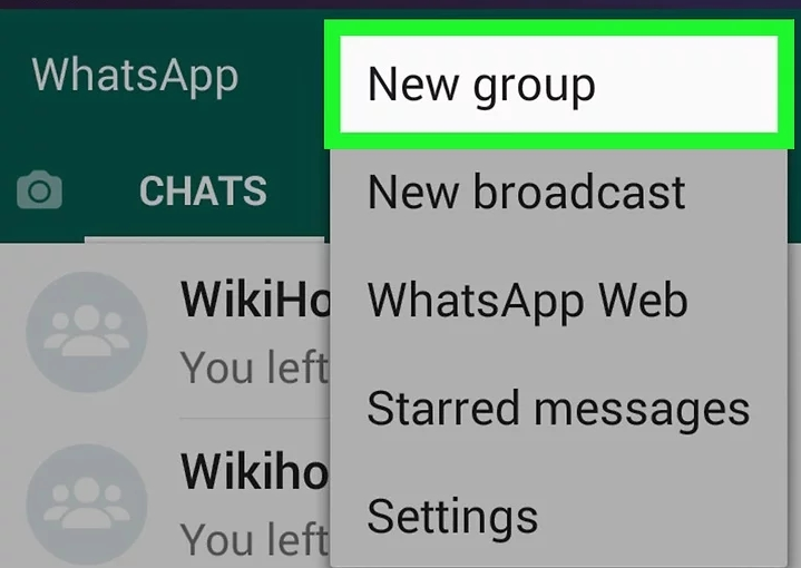 Whatsapp怎么创建群组